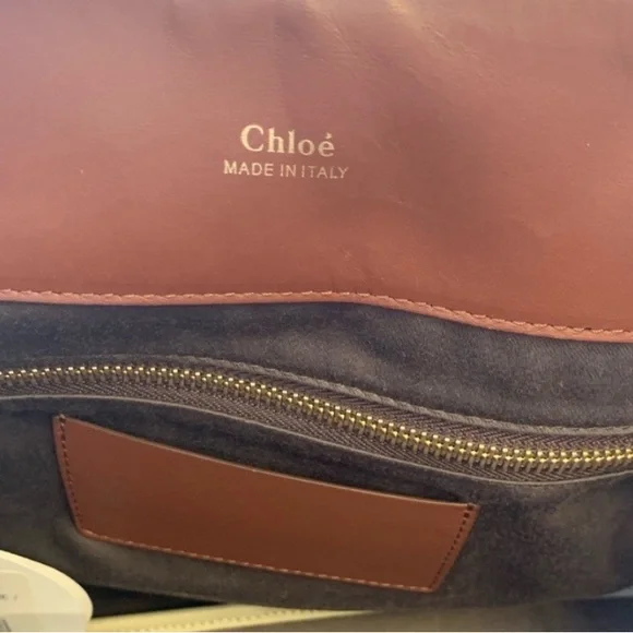 💐Chloe Baylee two tone calfskin bag “ Yummy Cookie” - Picture 12 of 15